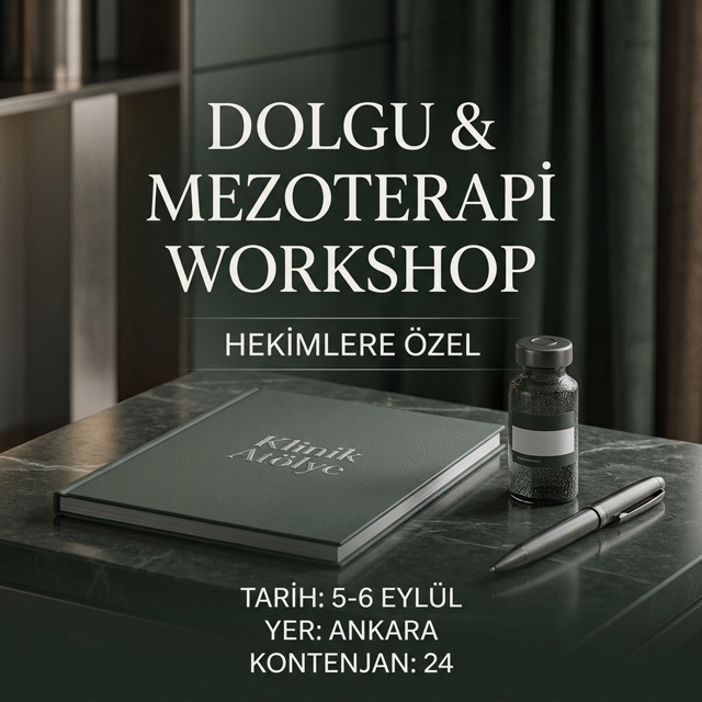 KLİNİK ATÖLYE — Dolgu & Mezoterapi Workshop (bu platformda üretildi)